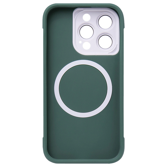 Θήκη για iPhone 15 Pro Max, ERBORD Armor Mag, πράσινη