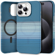 Θήκη για iPhone 15 Pro, Πλαίσιο Kickstand, για MagSafe, Moon Blue