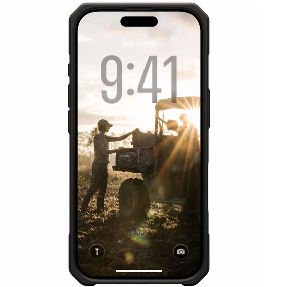 Urban Armor Gear Θήκη για iPhone 15 Plus, Monarch Pro Kevlar MagSafe, μαύρη