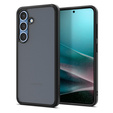 θήκη Spigen για Samsung Galaxy S25+ Plus, Ultra Hybrid, μαύρο / ματ + μετριασμένο γυαλί 9H