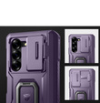 Θωρακισμένη θήκη για Samsung Galaxy Z Fold 6 5G, Dexnor Full Body S-Pen Slot, μωβ