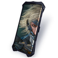 Θωρακισμένη θήκη για Honor Magic 7 Pro 5G, Aluminum Alloy, μαύρη