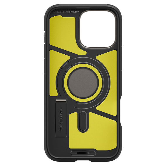 θήκη Spigen για iPhone 16 Pro Max, Tough Armor Mag Mag MagSafe, γκρι + μετριασμένο γυαλί 9H