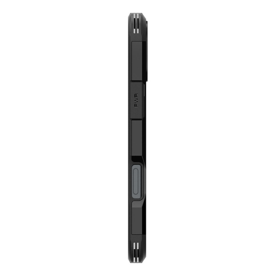 θήκη Spigen για iPhone 16 Plus, Tough Armor Mag Mag MagSafe, μαύρη + μετριασμένο γυαλί 9H