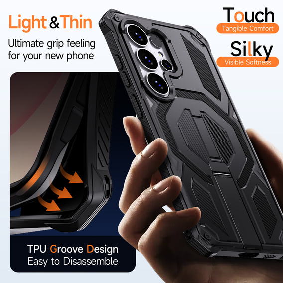 Προστατευτική θήκη με βάση συμβατή με MagSafe για Samsung Galaxy S26 Ultra