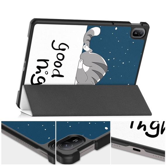 Θήκη για Huawei MatePad SE 11 2024, Smartcase, cat