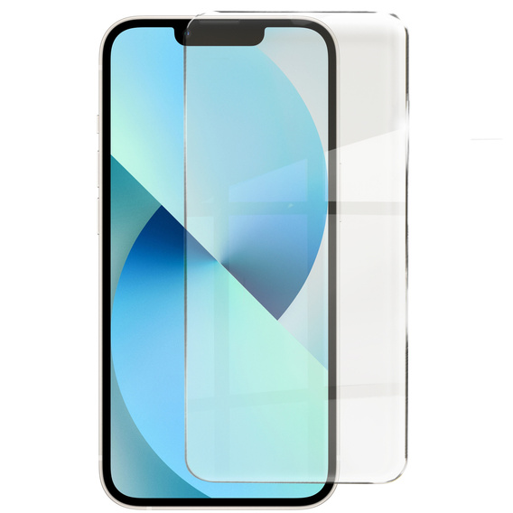 Θήκη για iPhone 13, για MagSafe, ERBORD Μatt Case, μπλε + Γυαλί οθόνης