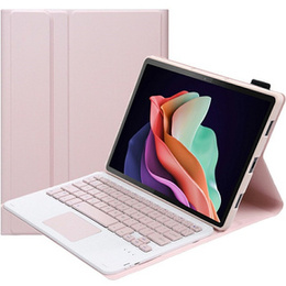 Θήκη + πληκτρολόγιο Lenovo Tab P11 Gen 2, Pen Slot TouchPad, ροζ rose gold