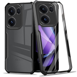 Θήκη για Oppo Reno 13F / Oppo Reno 13FS, AntiDrop Hybrid, μαύρη
