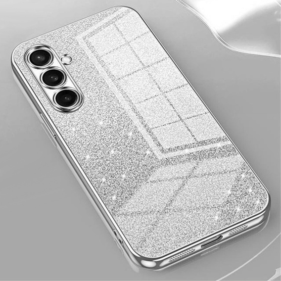 Θήκη Glitter Case CamShield για Samsung Galaxy A57 5G, ασημί
