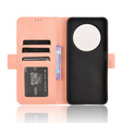 Θήκη με πτερύγιο για Xiaomi Redmi 14C / Xiaomi Poco C75, Card Slot, ροζ