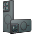 Θήκη για Motorola Edge 60 / 60 Fusion, για MagSafe, ERBORD Μatt Case, μαύρη