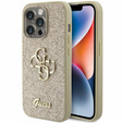 Θήκη GUESS Fixed Glitter Big 4G Logo για iPhone 15 Pro