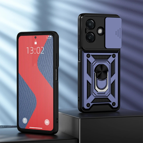 Θήκη για Oppo A40 / Oppo A40m, CamShield Slide, μπλε