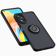 Θήκη για Oppo A78 4G, Frosted Ring, μαύρη