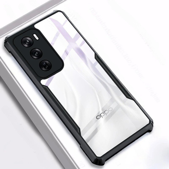 Θήκη για Oppo Reno 12, AntiDrop Hybrid, μαύρη