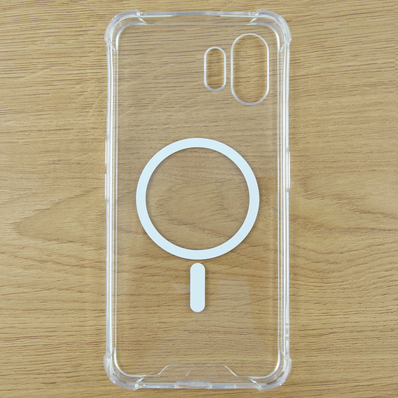 Θήκη για Nothing Phone 2, Fusion Hybrid, για MagSafe, διαφανής