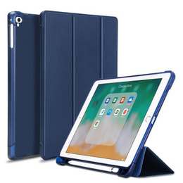Θήκη για iPad 9.7 2018 / 2017/ Air / Air 2, Smartcase με χώρο για γραφίδα, σκούρο μπλε
