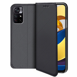 Θήκη με πτερύγιο για Xiaomi Poco M4 Pro 5G / Redmi Note 11S 5G, Wallet Smart Magnet, μπλε