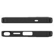 θήκη Spigen για Samsung Galaxy S25 Ultra, Core Armor MagSafe, μαύρη + μετριασμένο γυαλί 9H