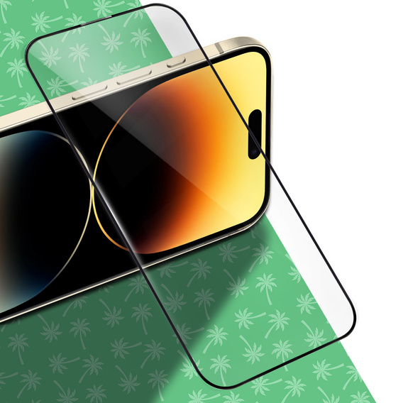 5D Full Glue Smart Palm σκληρυμένο γυαλί για iPhone 14 Pro