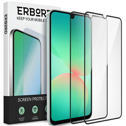 2x Κεραμικό υβριδικό γυαλί ERBORD για Samsung Galaxy A26 5G