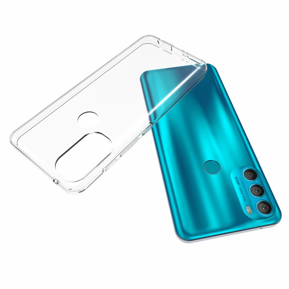 Λεπτή θήκη για Motorola Moto G71 5G, Slim, διαφανής