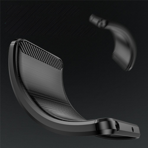 Θήκη για Realme C51, Carbon, μαύρη