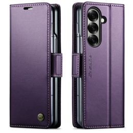 CASEME Litchi θήκη πορτοφόλι flip για Samsung Galaxy Z Fold7 5G