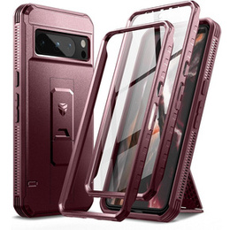 Θωρακισμένη θήκη για Google Pixel 8 Pro, Dexnor Full Body (Two Frames), κόκκινη