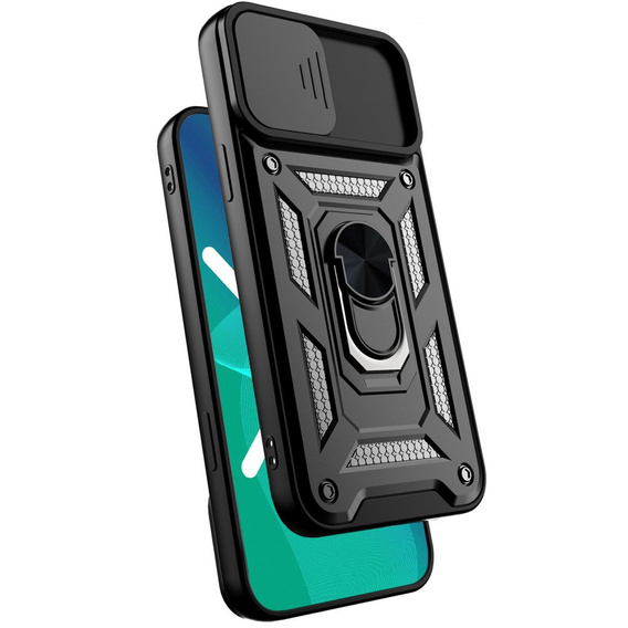 Θήκη για iPhone 12 Mini, CamShield Slide, μαύρο
