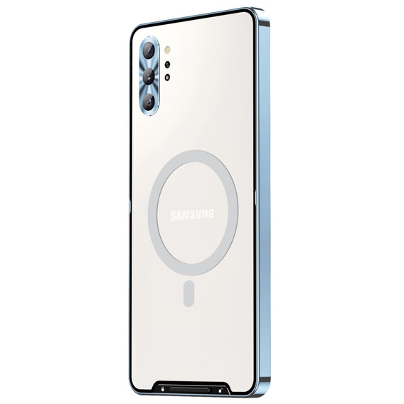 θήκη προστασίας κάμερας για το Samsung Galaxy Note 10+ Plus, CamShield MagSafe, διαφανής / μπλε