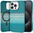 Θήκη για iPhone 15 Pro, Πλαίσιο Kickstand, για MagSafe, Moon Green