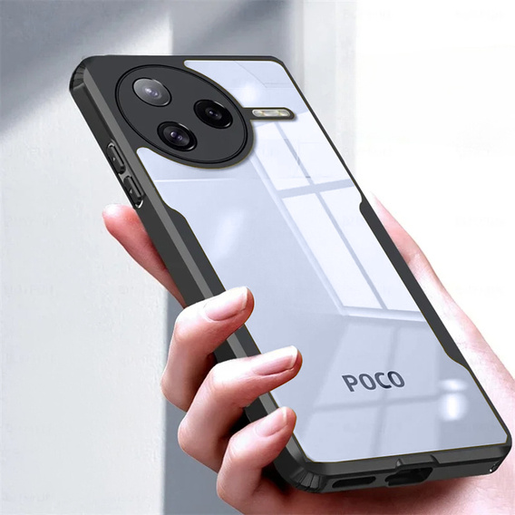 Θήκη για Xiaomi Poco F7 Pro, AntiDrop Hybrid, μαύρη