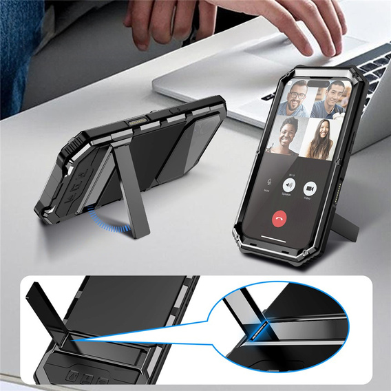 Θήκη R-JUST με βάση στήριξης για iPhone 17