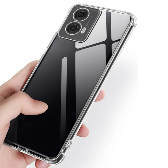 Θήκη για Motorola Moto G85, Dropproof, διαφανής