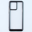 Θήκη για Motorola Moto G84 5G, Fusion Hybrid, διαφανής / μαύρη