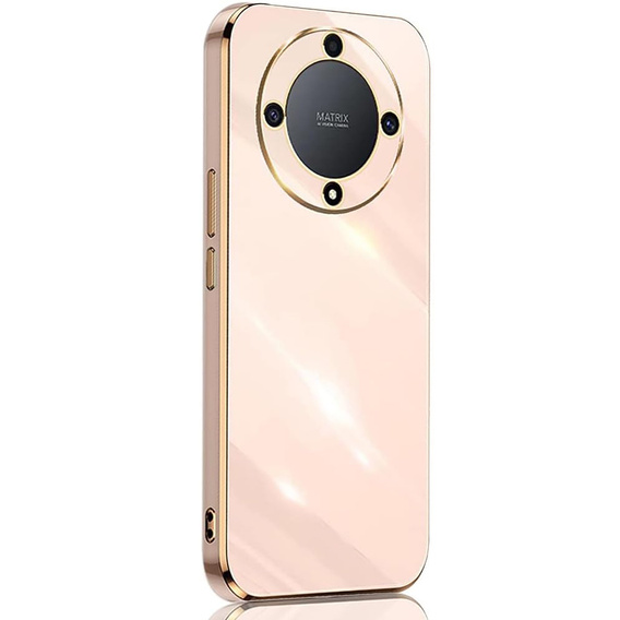 Θήκη για Honor Magic 5 Lite, Glamour CamShield, ροζ rose gold