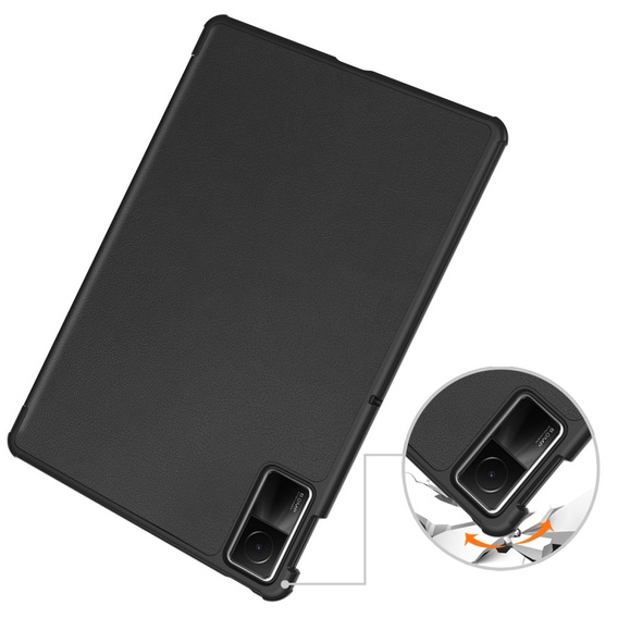 Θήκη για Xiaomi Redmi Pad SE 11", Smartcase, μαύρη