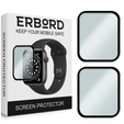 2x υβριδικό γυαλί ERBORD για Apple Watch 4/5/6/SE 44mm