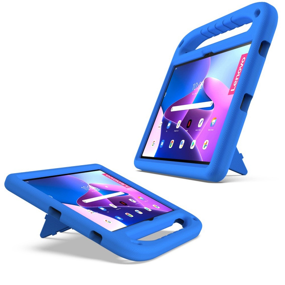 Παιδική θήκη για Lenovo Tab P11 Gen 2 TB350FU TB350XU 11.5", παιδική θήκη με λαβή, μπλε