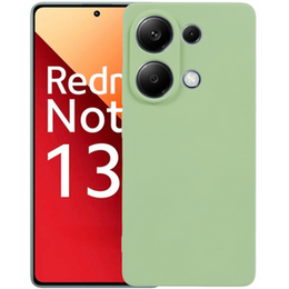 Θήκη για Xiaomi Redmi Note 13 Pro 4G / Xiaomi Redmi Note 14S / Xiaomi Poco M6 Pro 4G, Silicone Lite, πράσινη