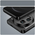 Θήκη για Xiaomi 14 Ultra, Carbon, μαύρη