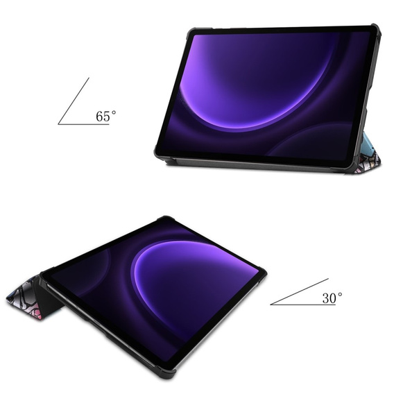 Θήκη για Samsung Galaxy Tab S10 Lite / S10 FE / S9 FE, με πτερύγιο, graffiti