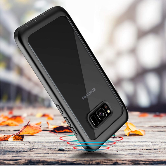 Θήκη για Samsung Galaxy S8+ Plus, Shockproof, με μεμβράνη, μπλε