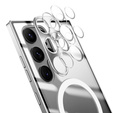 θήκη προστασίας κάμερας για το Samsung Galaxy S22 Ultra, CamShield MagSafe, διαφανές / ασημί