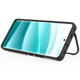 Θήκη για Xiaomi Redmi Note 14 Pro 5G / Xiaomi Poco X7 5G, Ripple Kickstand, για MagSafe, μαύρη