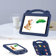Παιδική θήκη για Lenovo Tab M10 X505F X605F / Tab P10-X705F/L / Huawei T5 10.1, Cute Patterns, με βάση, σκούρο μπλε