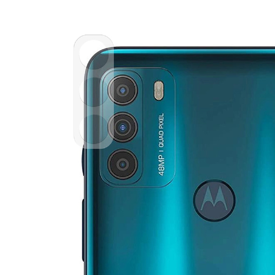 2x ERBORD μετριασμένο γυαλί για την κάμερα για να Motorola Moto G50