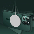 Θήκη για iPhone 11 Pro, για MagSafe, ERBORD Μatt Case, πράσινη + Γυαλί οθόνης
